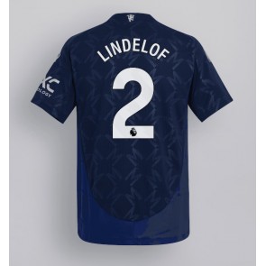 Manchester United Victor Lindelof #2 Bortatröja 2024-25 Kortärmad